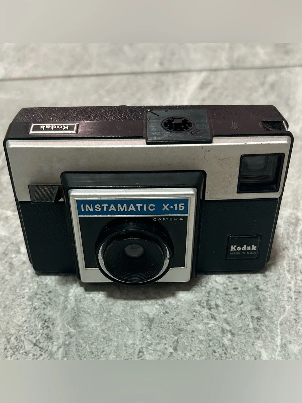 Vintage Kodak Instamatic 44 X-15 & Keystone 125X Camera Lot Untested